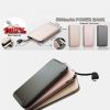5000mah mobile phone travel charger power bank with cable